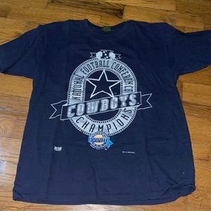 Vintage 1993 NFL Dallas Cowboys NFC Home Team Advantage made in the USA T-shirt